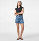 Pieces Sky Short en jeans en Bleu pour femmes (357389)