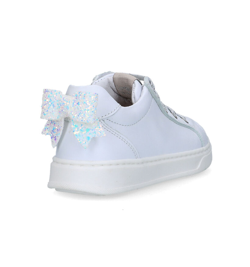 Lunella Witte Sneakers voor meisjes (320453) - geschikt voor steunzolen