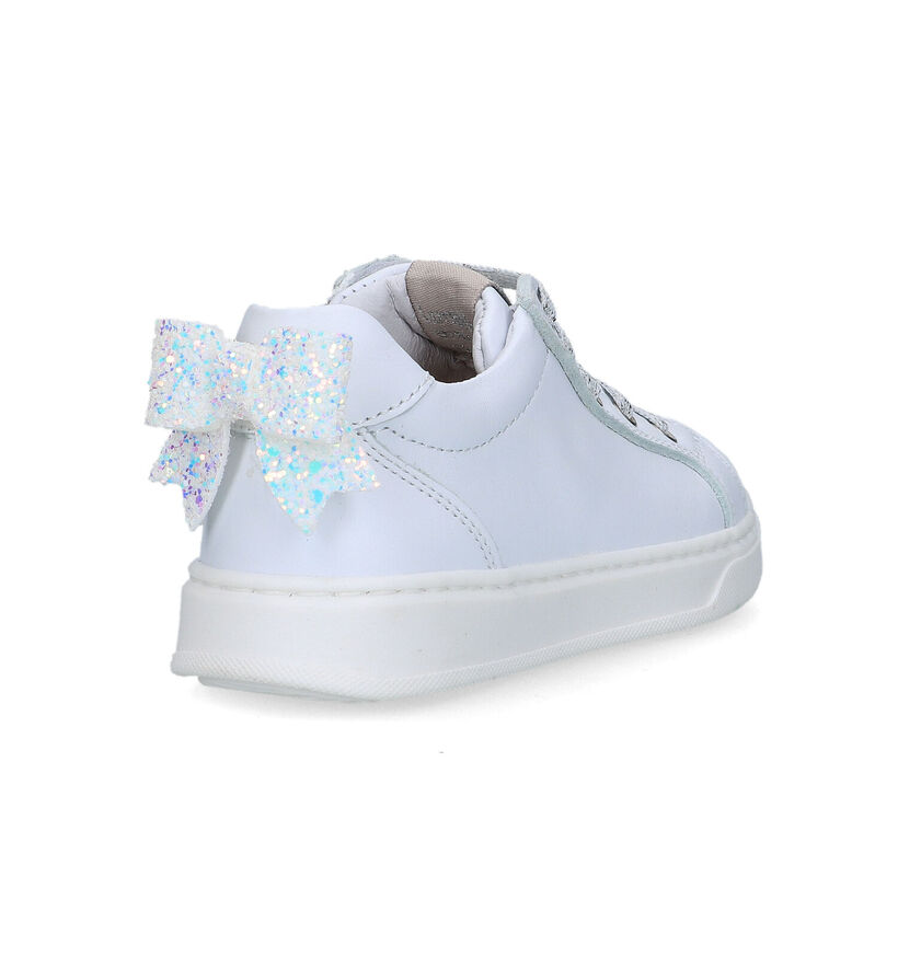 Lunella Baskets basses en Blanc pour filles (320453) - pour semelles orthopédiques