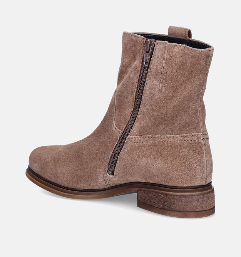 Gabor OptiFit Camel Cowboy boots voor dames (347077) - geschikt voor steunzolen
