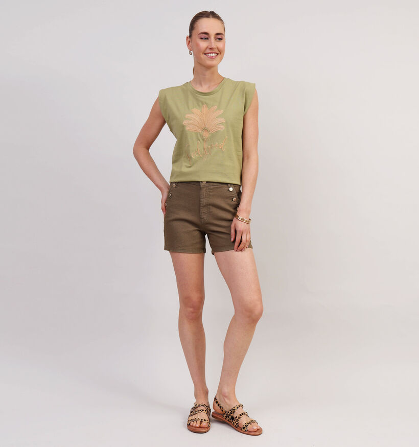 Rue Mazarine Montane Groene T-shirt voor dames (365796)