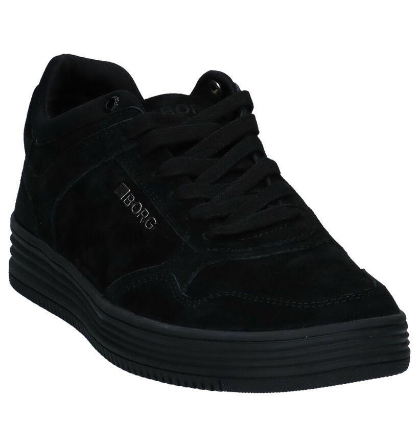 Björn Borg Baskets basses en Noir en daim (226286)