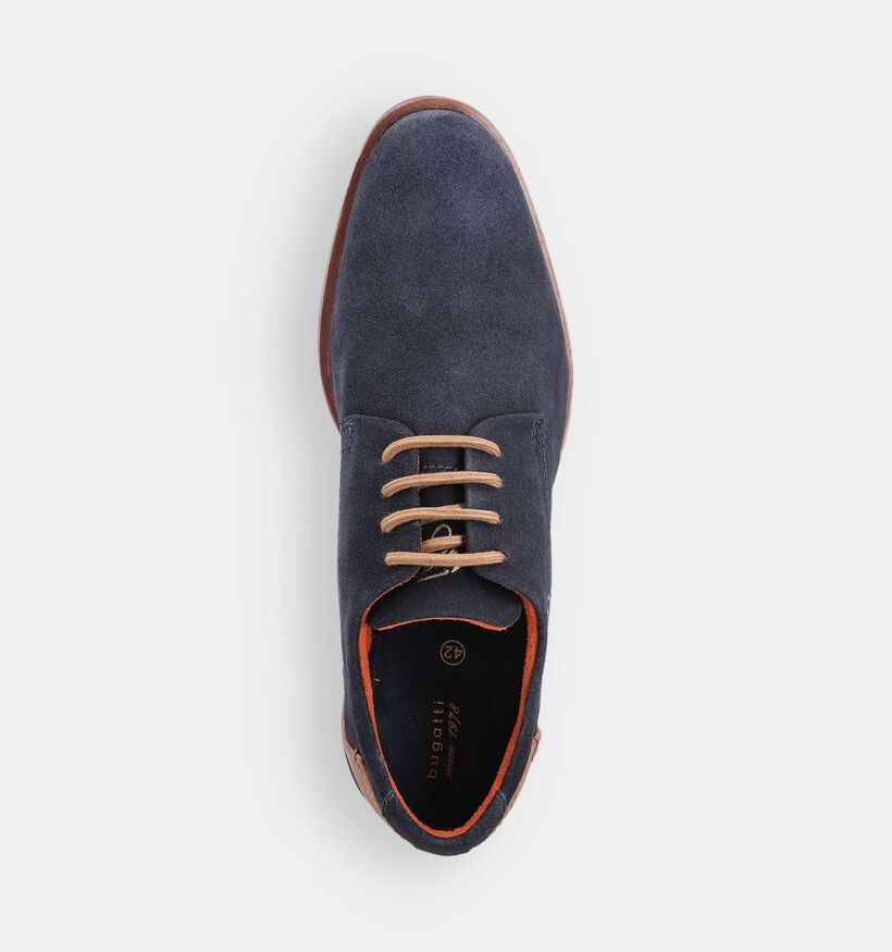 Bugatti Melchiore Blauwe Geklede Veterschoenen voor heren (359777)