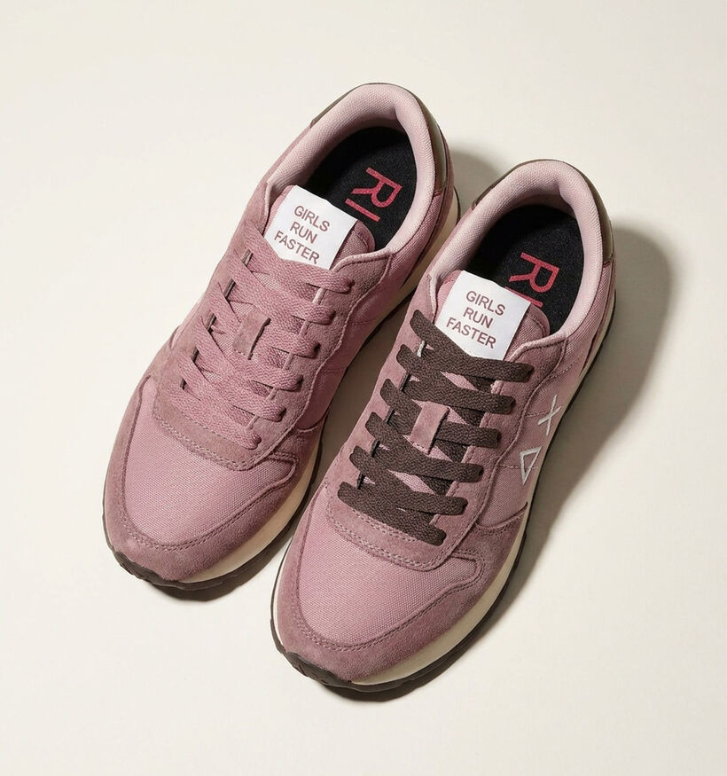Sun68 Ally Solid Baskets en Rose pour femmes (379717) - pour semelles orthop&eacute;diques