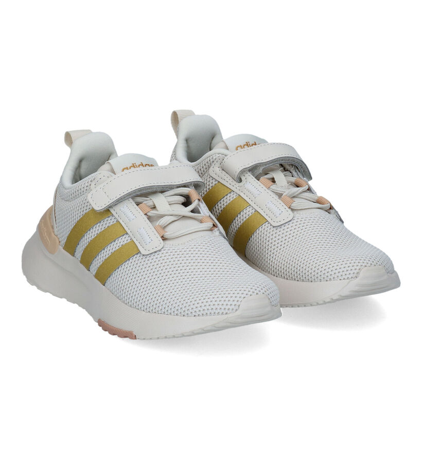 adidas Racer TR Baskets slip-on en Beige pour filles (311304)