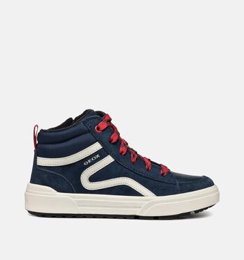 Geox Respira Hoge schoenen Zwart/Blauw
