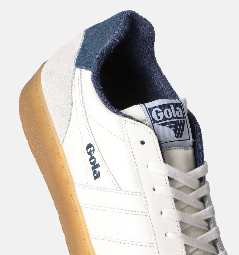 Gola Eagle 86 Witte Sneakers voor heren (351197) - geschikt voor steunzolen