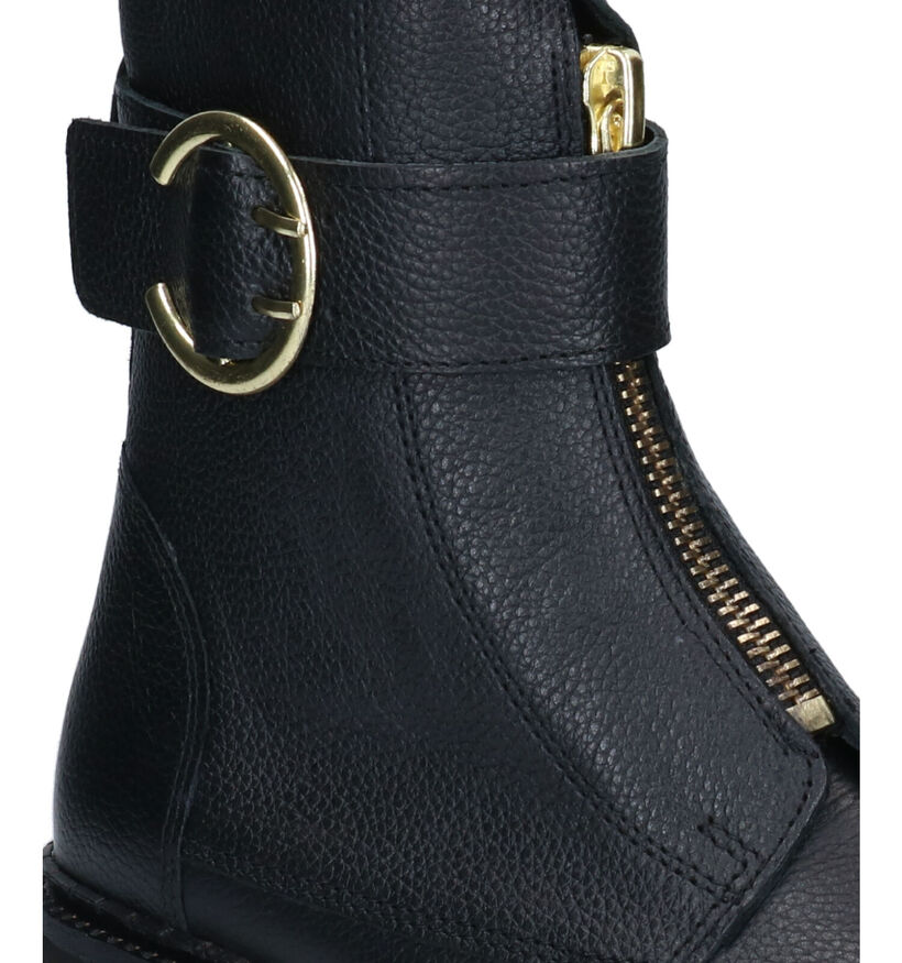 Tango Bee Bold Zwarte Boots in leer (294636)