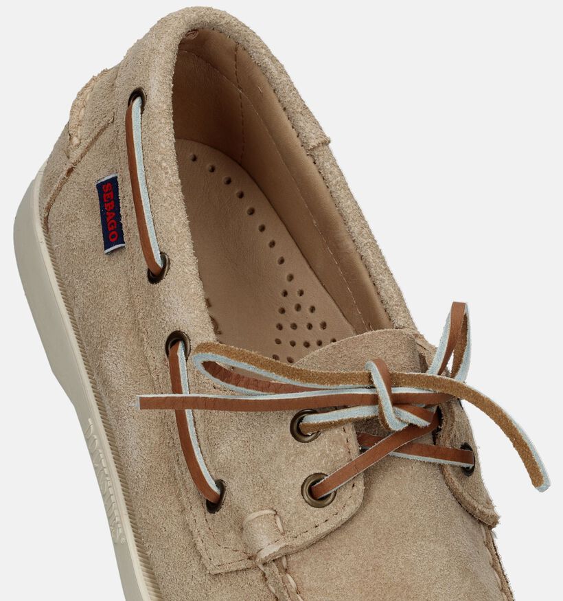 Sebago Dockside Portland Flesh Out Chaussures bateau en Bleu pour hommes (336841)