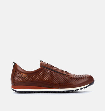 Pikolinos Lage schoenen Cognac/Blauw