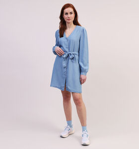 Vila Tinka Robe en Bleu pour femmes (328923)