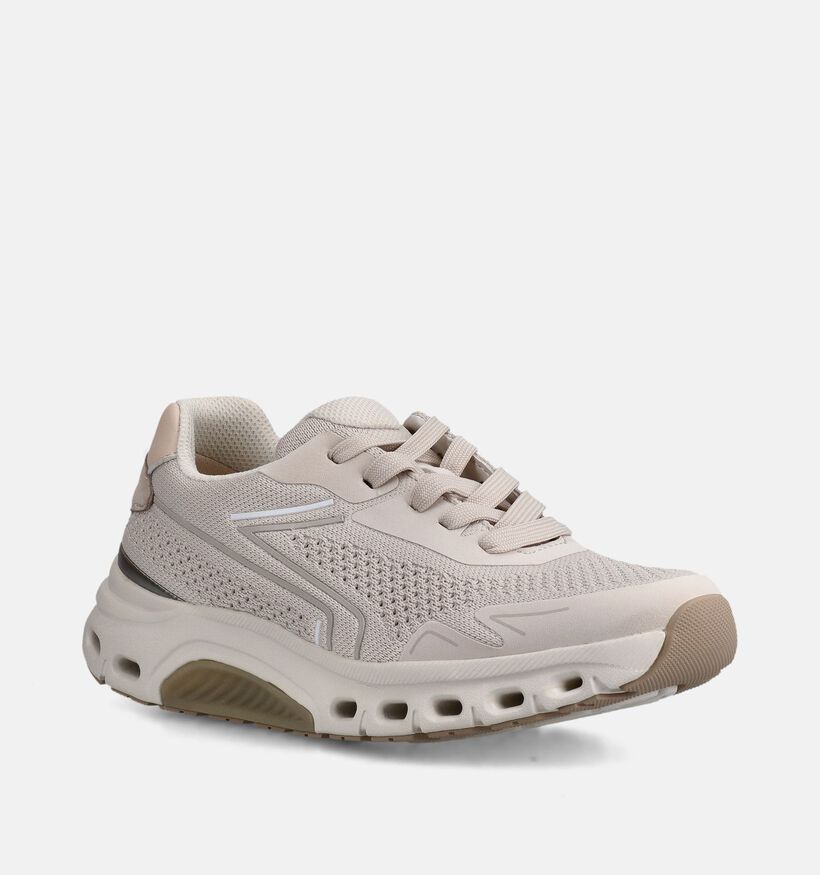 Gabor Rollingsoft Baskets en Beige pour femmes (368410) - pour semelles orthop&eacute;diques