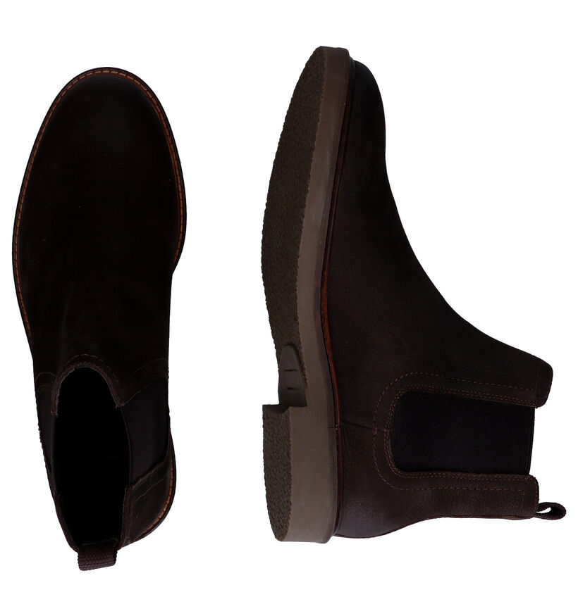 Via Borgo Halloween Bruine Chelsea Boots in leer (296508)