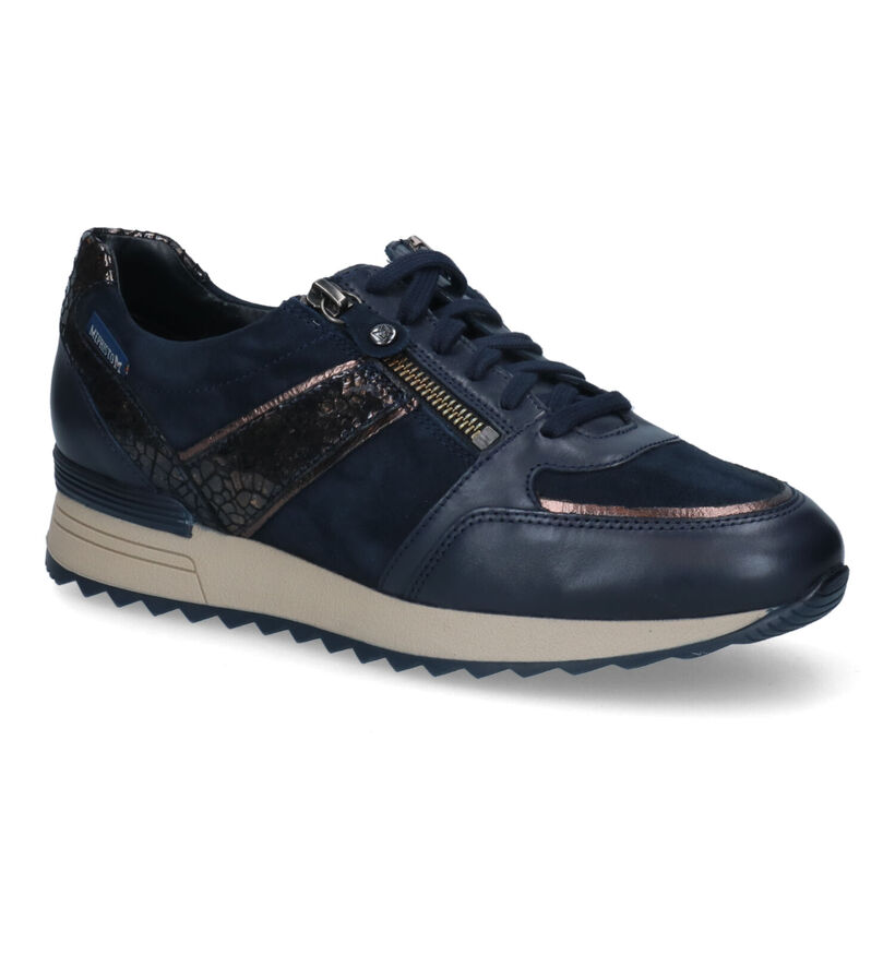Mephisto Toscana Chaussures à lacets en Bleu pour femmes (306944) - pour semelles orthopédiques
