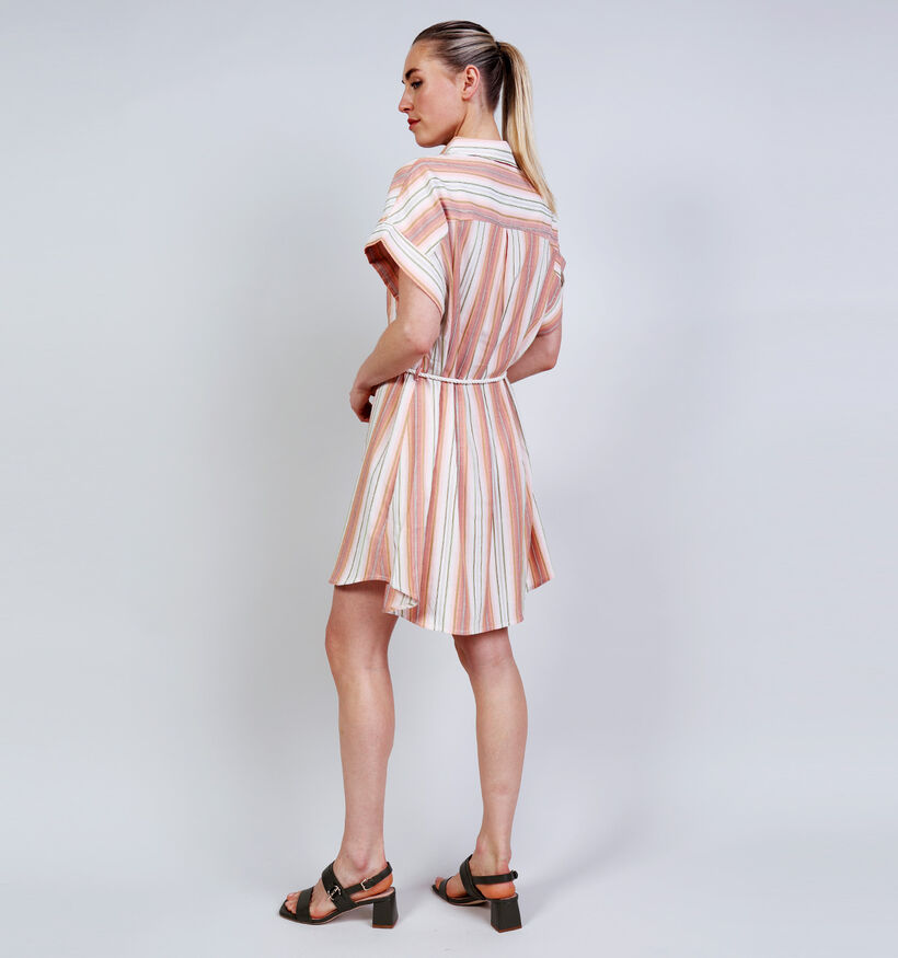 Orfeo Anya Oranje Hemdjurk Gestreept voor dames (371919)