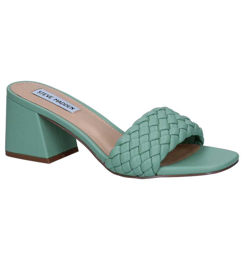 Steve Madden Aspyn Groene Muiltjes voor dames (299477)