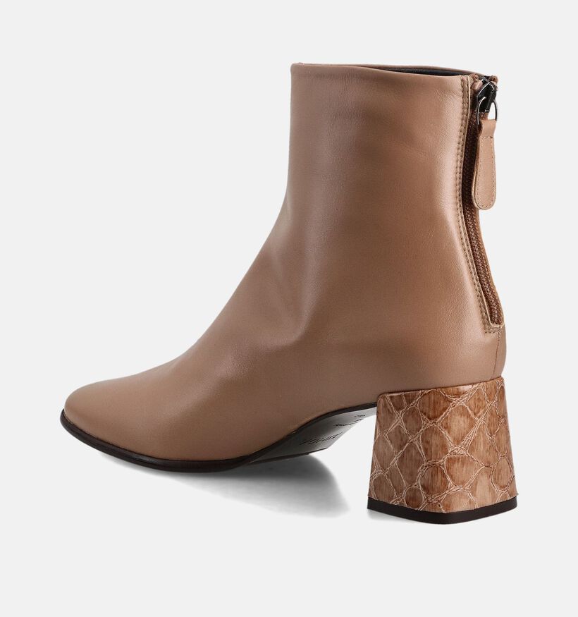 Zinda Beige Laarzen voor dames (364401)