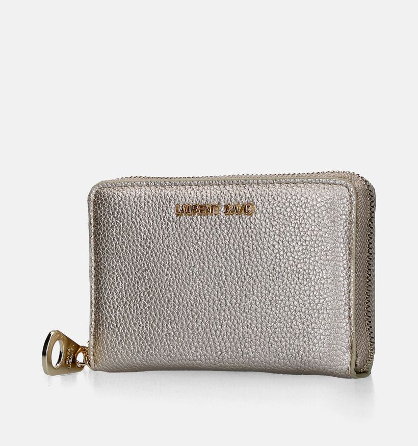 Laurent David Nos 001 Gouden Ritsportemonnee voor dames (351296)