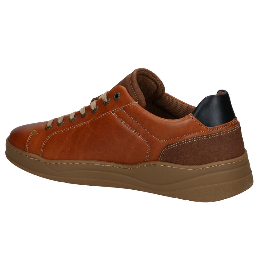 Scapa Cognac Veterschoenen in leer (281341)