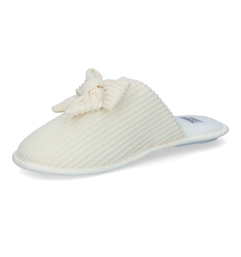 Torfs Home Pantoufles ouvertes en Rose pour femmes (310263)