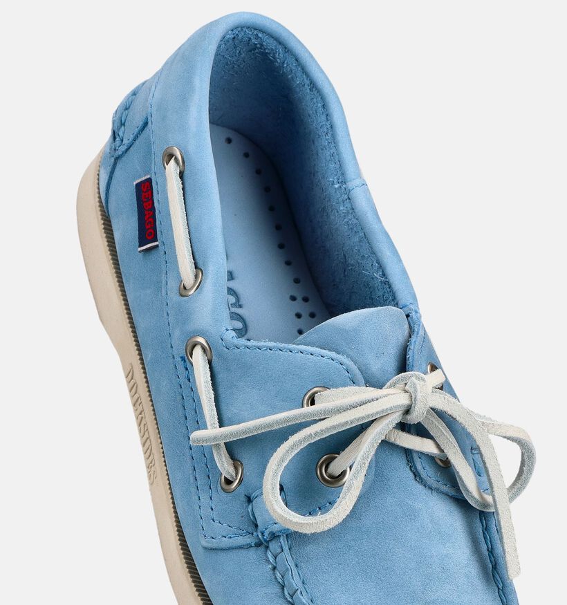Sebago Portland Blauwe Bootschoenen voor dames (370234)