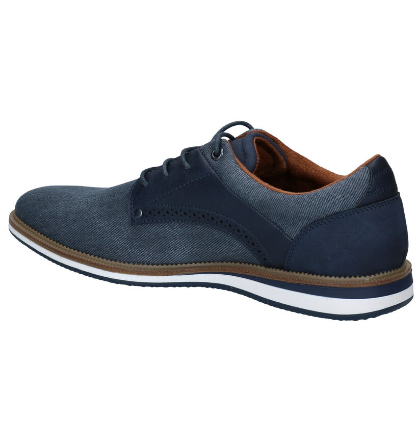 Sprox Chaussures à lacets en Bleu en simili cuir (292522)
