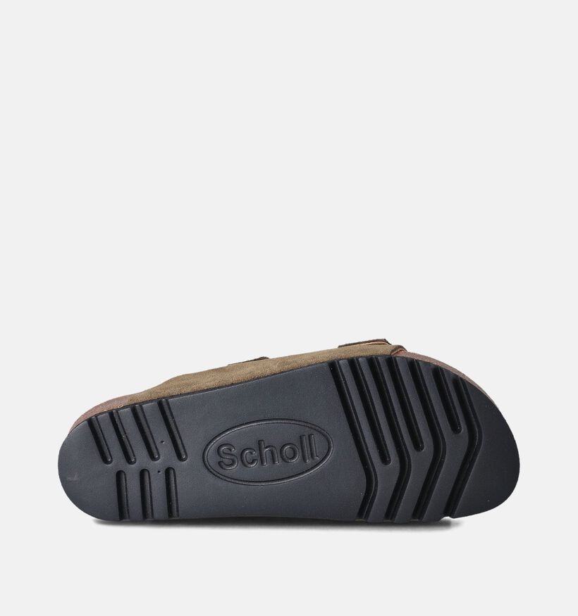 Scholl Josephine Kaki Slippers voor dames (357563)