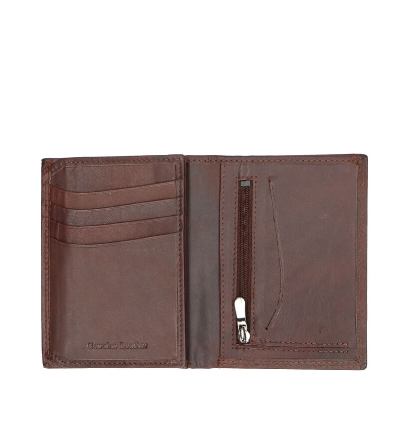 Crinkles Zwarte Portefeuille voor heren (349858)