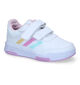 adidas Tensaur Sport Witte Sneakers voor meisjes (311309)