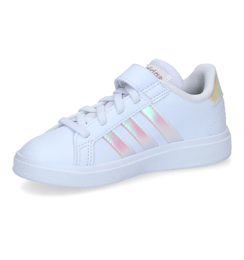 adidas Grand Court 2.0 Witte Sneakers voor meisjes (315008) - geschikt voor steunzolen