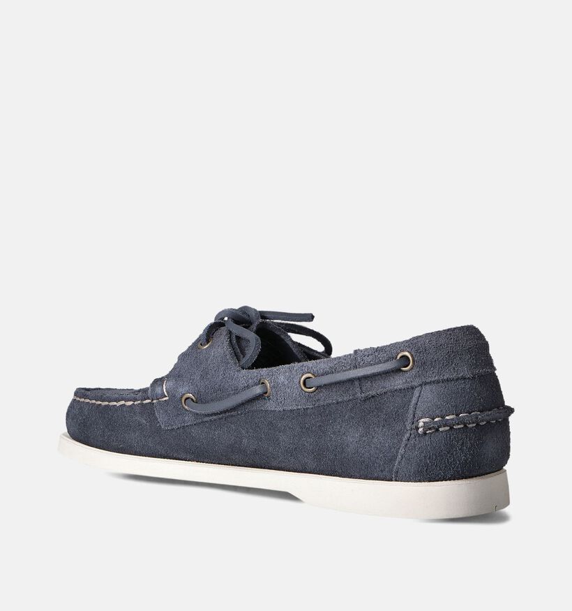 Sebago Dockside Portland Flesh Out Bootschoenen Blauw voor heren (353800)