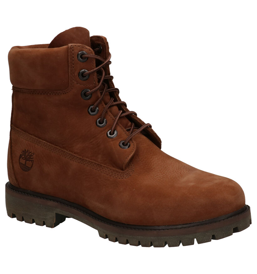 Timberland 6 Inch Premium Boots Bruin in nubuck (255314)