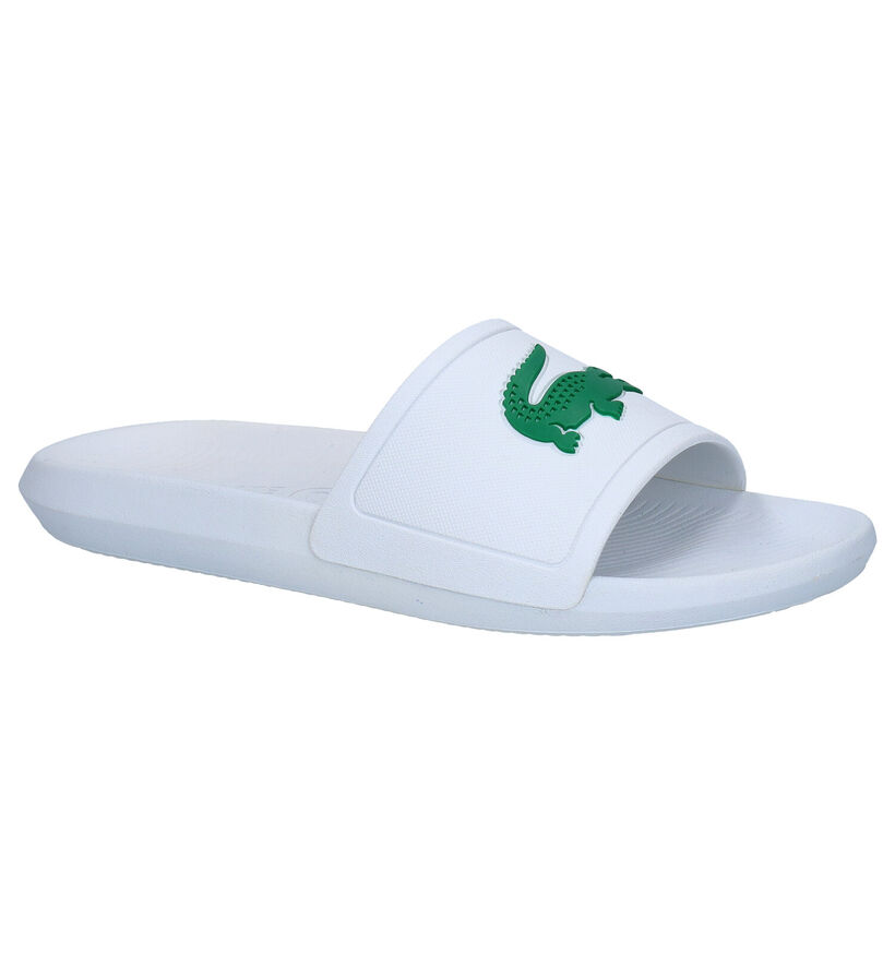 Lacoste Croco Dualiste Claquette de piscine en Noir pour hommes (305645)