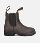 Bisgaard Bruine Chelsea Boots voor jongens, meisjes (364137) - geschikt voor steunzolen