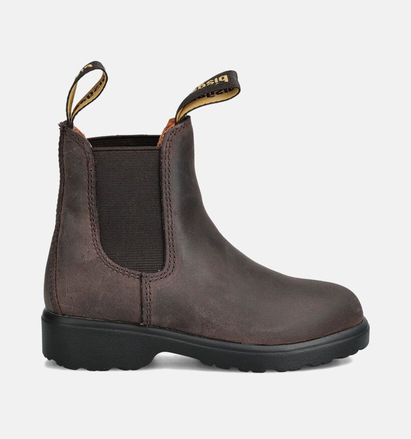 Bisgaard Bruine Chelsea Boots voor jongens, meisjes (364137) - geschikt voor steunzolen