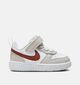 Nike Court Borough Recraft HF Witte Sneakers voor jongens, meisjes (347987)