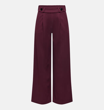 JDY Broeken Zwart/Bordeaux/Grijs