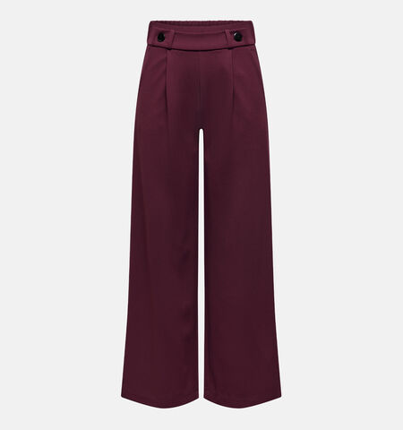 JDY Pantalons Noir/Bordeaux/Gris