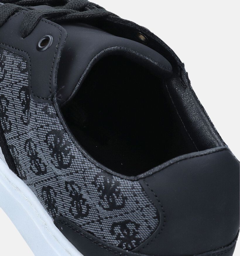 Guess Todi II Zwarte Veterschoenen voor heren (350431) - geschikt voor steunzolen