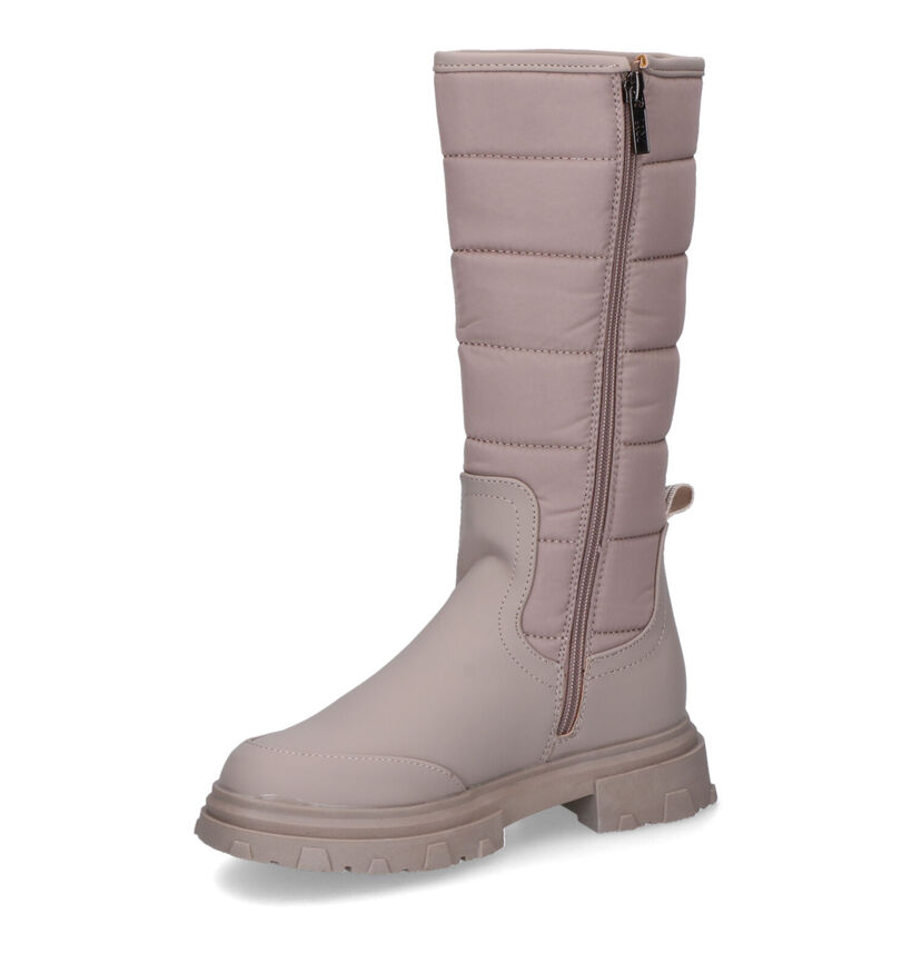 Xti Bottes hautes en Taupe pour filles (316258)