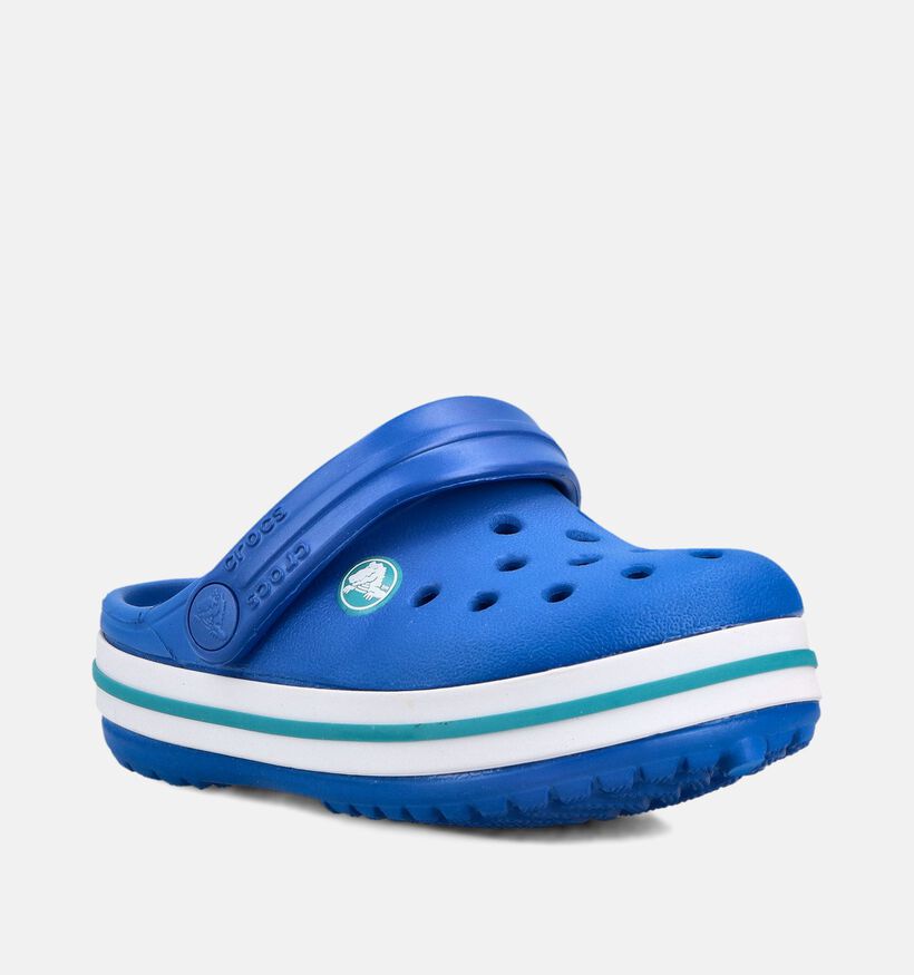 Crocs Crocband Nu-pieds en Bleu pour filles, gar&ccedil;ons (371011)