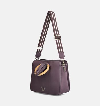 Woomen Handtassen Bordeaux/Groen
