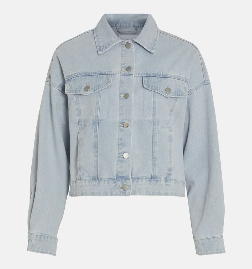 Vila Kira Veste en jeans en Bleu pour femmes (337662)