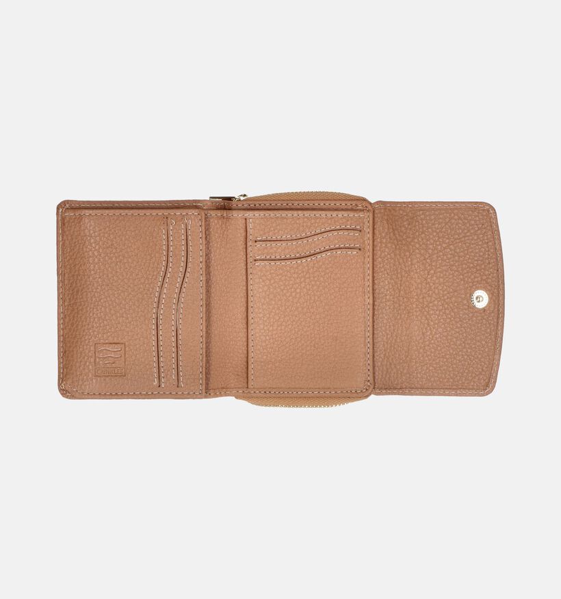 Crinkles Portefeuille en Cognac pour femmes (358112)