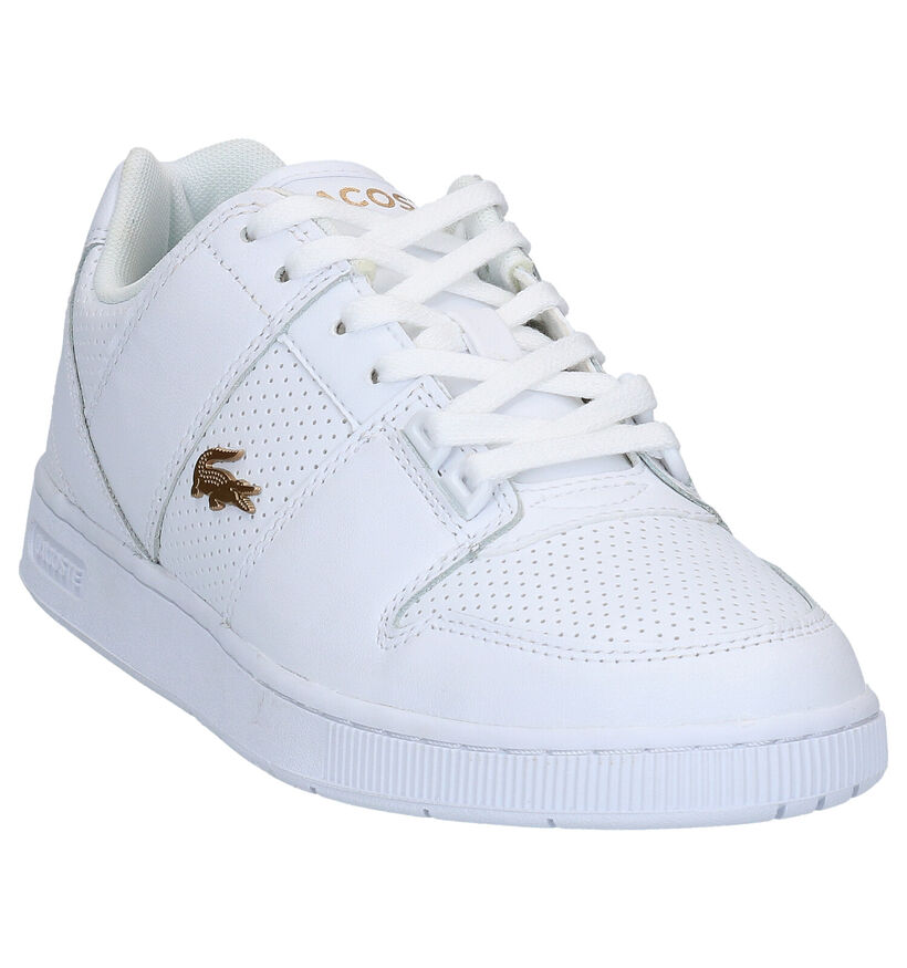 Lacoste Thrill Baskets en Blanc en cuir (266907)