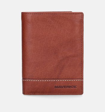 Maverick Portemonnees Cognac/Bruin