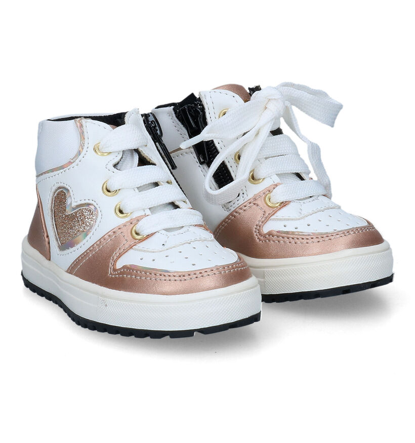 Asso Chaussures pour bébé en Blanc pour filles (316202)