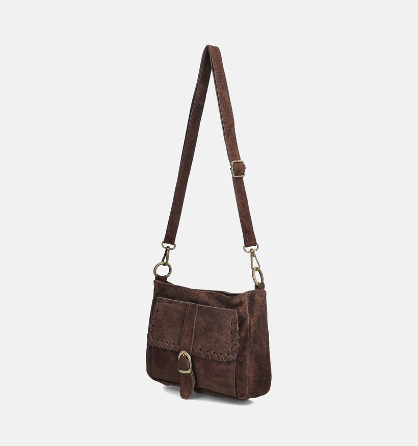 Via Limone Bruine Crossbodytas voor dames (367708)