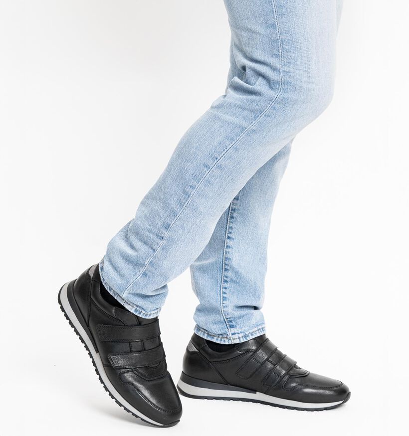 Ara Zwarte Velcroschoenen voor heren (364640) - geschikt voor steunzolen