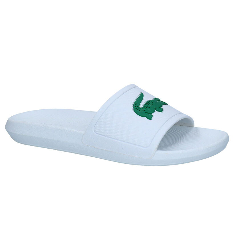 Lacoste Croco Dualiste Claquette de piscine en Noir pour hommes (305645)